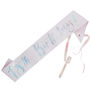 Pink And Iridescent Foiled 18th Birthday Party Sash, thumbnail 2 of 3