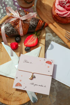“Flake It… Til You Make It” Friendship Bracelet – New Job Gift And Good Luck Gift, 2 of 9