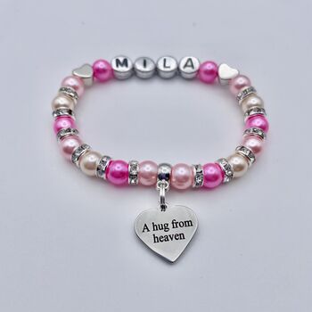 Personalised Memory Bracelet Remembrance Charm Bracelet, 11 of 12