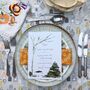 Christmas Table 'Write Your Own Menu' Place Prints, thumbnail 3 of 6