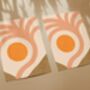 ‘Sundaze’, Abstract Sun And Palm Tree Art Print, thumbnail 5 of 7