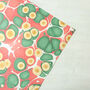 Three Sheets Of Hand Marbled Christmas Wrapping Paper, thumbnail 7 of 9