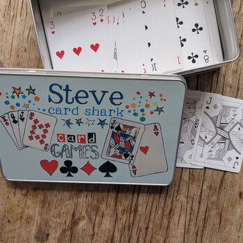 Personalised Card Games Tin, 7 of 9