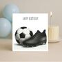 Happy Birthday Football Card, thumbnail 1 of 5