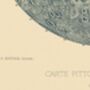 Personalised 1888 French Lunar Chart Lithograph, thumbnail 2 of 6