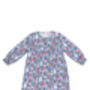 Girls Twilight Woodland Animals Cotton Long Sleeved Nightie, thumbnail 1 of 9