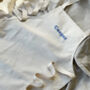 Organic Embroidered Mother's Day Matching Personalised Apron, thumbnail 4 of 11