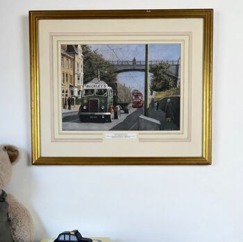 Vintage 'Great British Lorries' Framed Prints, 5 of 9