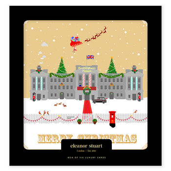 London Buckingham Palace Christmas Card, 2 of 2