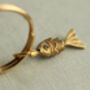 Goldfish Keyring Bag Charm, thumbnail 1 of 5