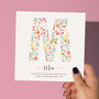 Personalised 1st Birthday Girl Card, thumbnail 5 of 6