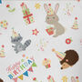 Woodland Wrapping Paper Roll / Folded Birthday Wrapping, thumbnail 2 of 2
