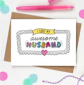 Awesome Husband Card, 3 of 3