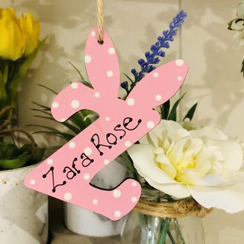 Personalised Easter Bunny Letter Gift Tags, 4 of 4