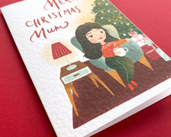 Christmas Greetings Card For Mum, 6 of 7