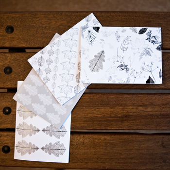 Botanical Note Card Gift Set With Envelopes, 2 of 12