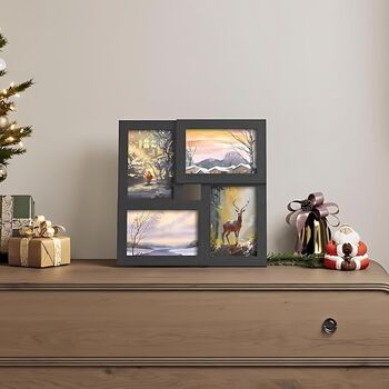 Collage Picture Frame Set For Four Photos, 3 of 7