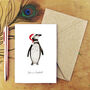 Penguin Species Christmas Card Pack, thumbnail 4 of 5