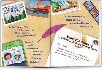 Personalised Children's Book, Superfantastic Birthday, 7 of 9