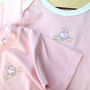 Baby T Shirt With Rabbit Embroidery, thumbnail 2 of 2