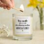 Travel Gift, Planning Another Adventure Scented Candle, thumbnail 1 of 8