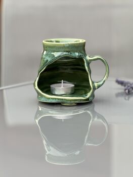 Porcelain Wax Melt/Oil Burner,Handmade By Marcel, 4 of 4