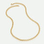 9ct Yellow Gold Rolo Chain Necklace 18 Inch, thumbnail 4 of 6