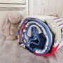 Baby Clothes Blanket, Memory Quilted T Shirt Blanket, Keepsake Patchwork Quilt, Toddler Clothes Quilt, Kids Clothes Quilt, thumbnail 8 of 11