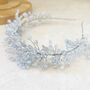 Pale Blue Fascinator Style Headband, thumbnail 6 of 6