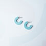 Lux Mini Hoop Earrings, thumbnail 3 of 5