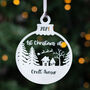 Personalised New Home Christmas Bauble Acrylic, thumbnail 2 of 3