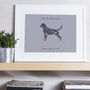 Personalised Rottweiler Print, thumbnail 1 of 2