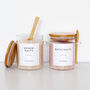 Glass Storage Jar With Personalised Label And Bamboo Spoon, thumbnail 9 of 9
