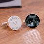 Baby Scan Cufflinks, thumbnail 1 of 6
