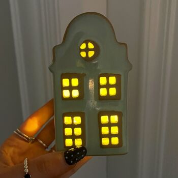 LED Green Light Up House Decoration, 7 of 9