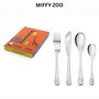 Miffy Four Piece Childrens Cutlery Sets Stainless Steel, thumbnail 8 of 12