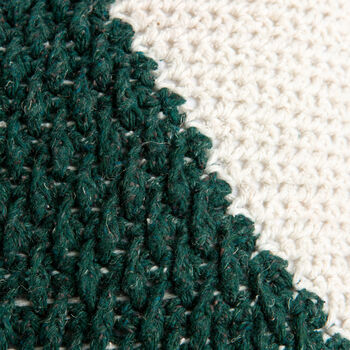 Oh Christmas Tree Cushion Intermediate Crochet Kit, 4 of 10