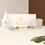 Rejuvenating Serum Gift Set With Natural White Jade Gua Sha And Massage Roller, thumbnail 1 of 5