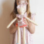 Clementine Handcrafted Heirloom Doll, thumbnail 3 of 9