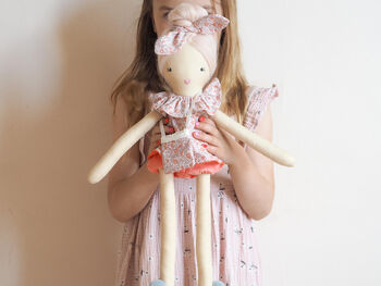 Clementine Handcrafted Heirloom Doll, 3 of 9