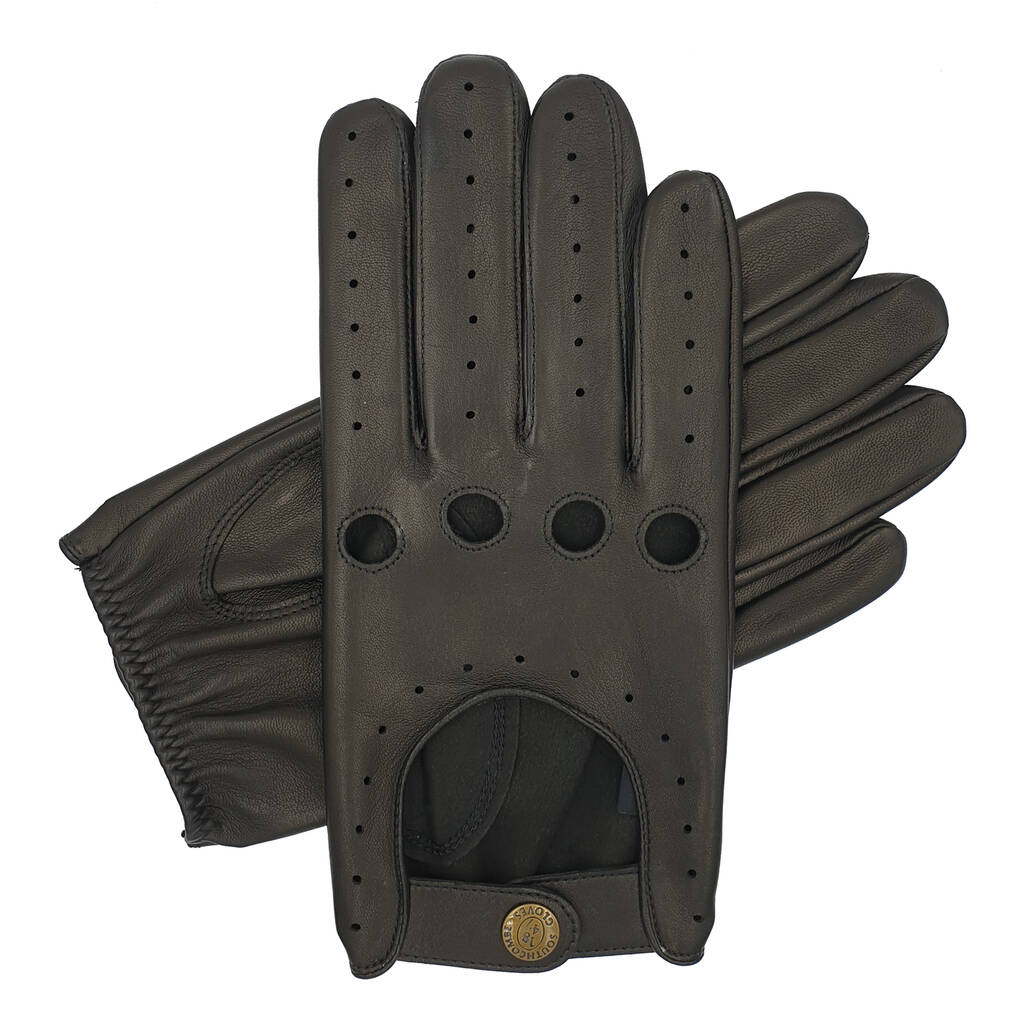 Cooper. Men's Classic Leather Driving Gloves By Gloves