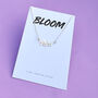 Bloom Sterling Silver Leaf Necklace, thumbnail 1 of 3