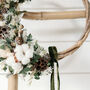 Winter White's Dried Flower Christmas Wreath, thumbnail 3 of 6