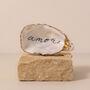 Hand Lettered 'Amore' Shell Trinket Dish, thumbnail 1 of 3