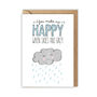 Friendship Card 'You Make Me Happy', thumbnail 2 of 3