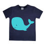 Whale Glow In The Dark Interactive Tshirt, thumbnail 2 of 4
