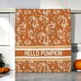 Designer Inspired Hello Autumn Tea Towel, thumbnail 6 of 8