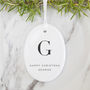 Personalised Initial Christmas Tree Decoration, thumbnail 4 of 6