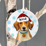 Christmas Personalised Dog Decoration, thumbnail 6 of 12