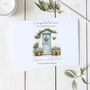 Personalised Congratulations New Home Blue Door Card, thumbnail 1 of 2